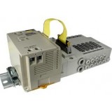 SMC solenoid valve 4 & 5 Port SS5Y3-45S3, 3000 Series, Stacking Manifold, DIN Rail Mount, Omron G71 Serial Unit
